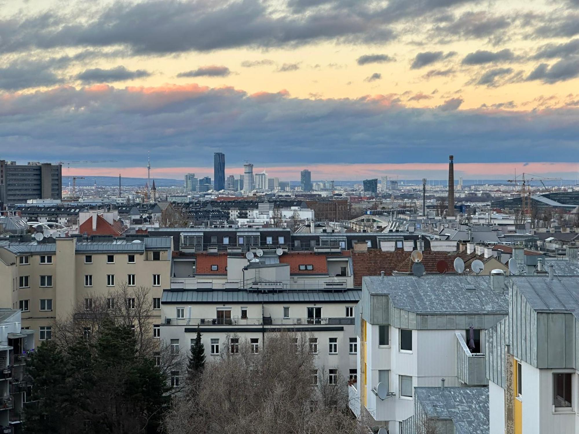 Panorama Apartments Wien Exteriör bild