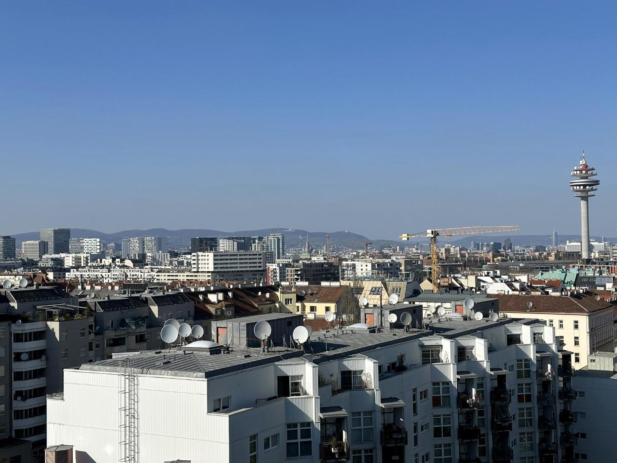 Panorama Apartments Wien Exteriör bild