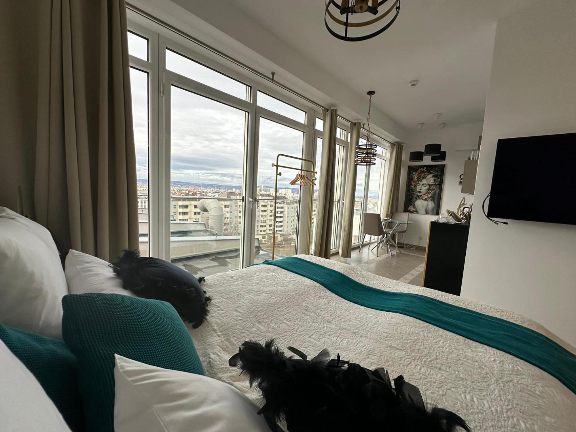 Panorama Apartments Wien Exteriör bild