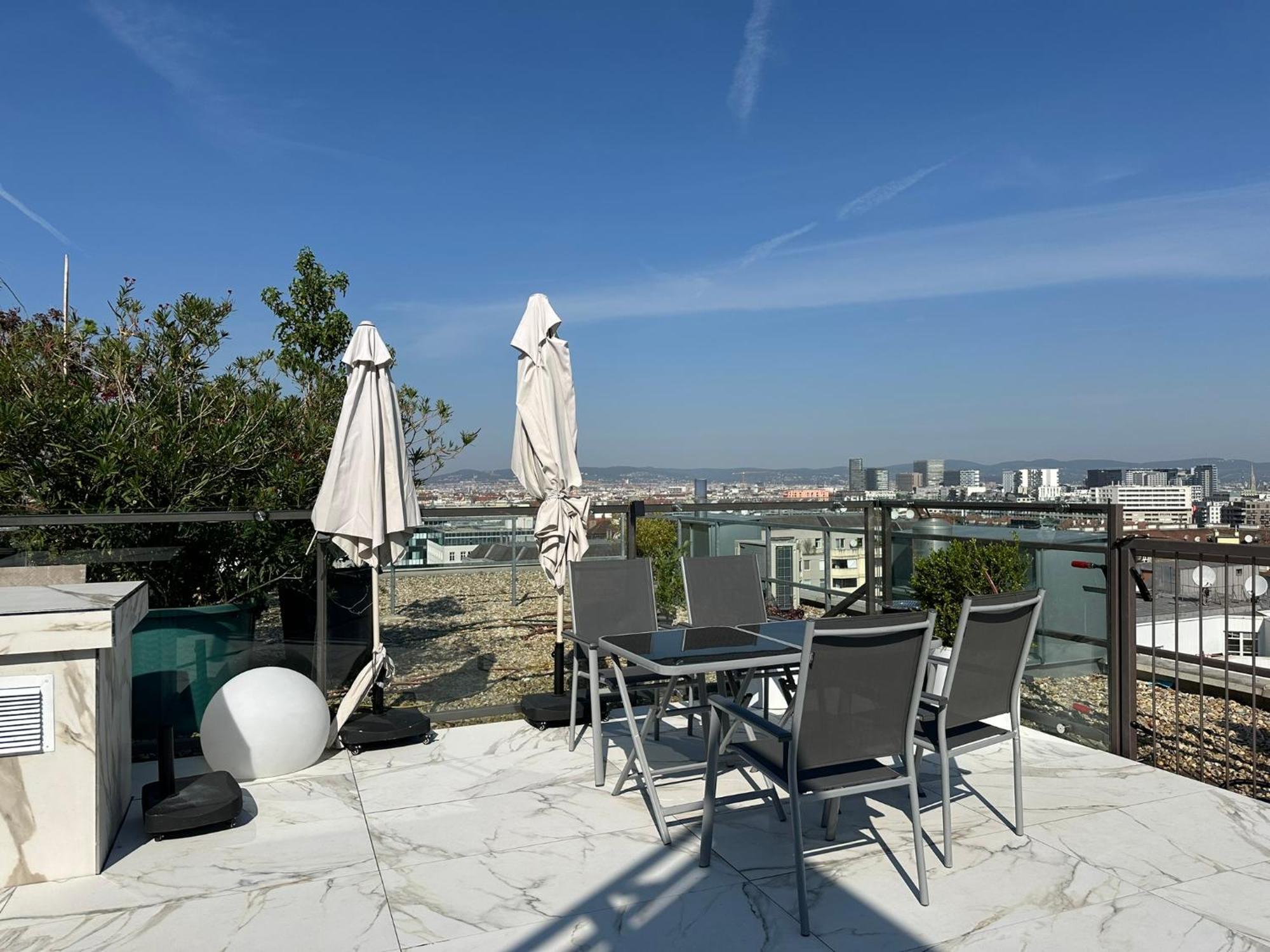 Panorama Apartments Wien Exteriör bild